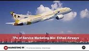 Service marketing mix explained with Example