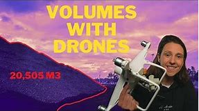 How to DO a Volume Survey by Drone