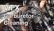 How To: Honda VTX 1300 Carburetor Cleaning Part 1