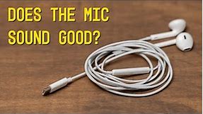 Apple USB C EarPods Microphone Sound Quality Test: Mic Compared to AirPods Pro 2