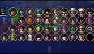 LEGO BATMAN: The Videogame! Complete Character Grid!