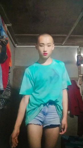 Teen's Creative Dance Moves in a Cozy Bedroom