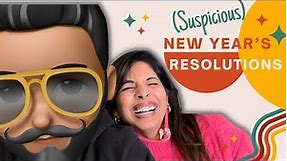 (Suspicious) New Year's Resolutions & Other Strange Conversations | Asinine Advice | Sheena & TRID