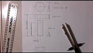 How to construct a metric bolt and nut from just the M value