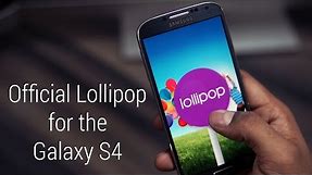 Galaxy S4 - Official Android 5.0 Lollipop Update - Install Instructions [I9505 & I9500]