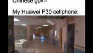Me: Personally, I dislike the Chinese gov-- My Huawei P30 cellphone: (Discord Meme)