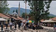 Bascarsija, Sarajevo, Bosnia-Herzegovina - European City Walk 2023