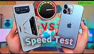 iPhone 14 Pro Max VS ROG Phone 6 Pro - Speed Test
