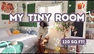 MICRO LIVING in LA: MY COZY 120 SQFT BEDROOM TOUR (Highly Requested)