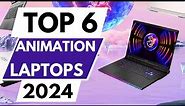 Top 6 Best Laptops For Animation In 2024