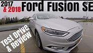 2017 / 2018 Ford Fusion SE 0-60 & Review