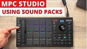 Akai MPC Studio - How to Use SOUND PACKS - Installing and Getting Started with Expansions