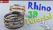Barbed Wire Ring Tutorial: Rhino-Inspired Jewelry Making