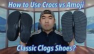 Crocs vs Amoji Classic Clogs Shoes Review! 2021