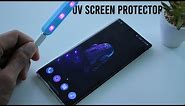 Apply curved Tempered Glass on curved screen! | Note 10+ Full Curved Glass tutorial