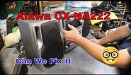 Aiwa Model CX-NA222 CD Changer and Stereo / Will Not Read Discs & Other Problems / Can We Fix It