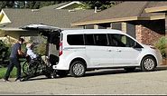 Ford Transit Connect- Wheelchair Accessible Nor-Cal Vans Adaptive Van