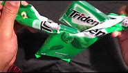 Trident Chewing Gum Unboxing