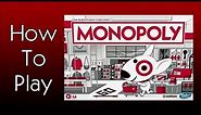 How To Play Monopoly The Target Edition Board Game (Hasbro)
