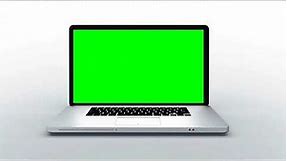 Laptop Animation Green Screen