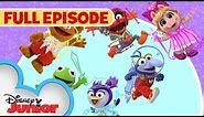 Sir Kermit the Brave 🐸 / Animal Fly Airplane ✈️ | Full Episode | Muppet Babies | @disneyjunior