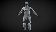 KOTOR Sith Trooper Armor - Star Wars - Buy Royalty Free 3D model by Outworld Studios (@outworldstudios)