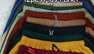 Colorful Taslan Fabric Shorts for Men and Women - Assorted 12pcs Bundle