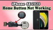 iphone se 2020 home button not working after screen replacement/ touch id not working / noor telecom