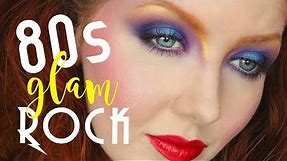 80s Glam Rock Makeup Tutorial