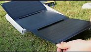 FlexSolar® 19.8V 20W Solar Panel Charger with USB/DC Port