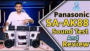 Panasonic Music Sysytem Sound Test | Panasonic SA-AK88 | Panasonic Sound System Test