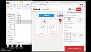 how to merge and covert files to pdf using ilovepdf.com