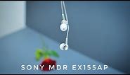Sony mdr ex155ap review 2020 | mic + noise cancellation