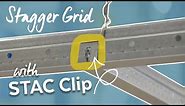 Staggered Ceiling Look Installation | STAC Clip | Armstrong Ceiling Solutions
