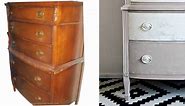 CHALK PAINT FURNITURE BEFORE AND AFTER