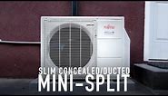 Slim Concealed Duct Mini Split Install