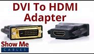 DVI-D Dual Link Male to HDMI Female Adapter #3600