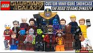 LEGO GUARDIANS OF THE GALAXY Custom Minifigure Showcase (Road to KANG DYNASTY Updated Customs)