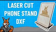 Making a Laser Cut Phone Stand | Fusion 360