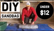 HOMEMADE DIY SANDBAG (Under $12) // How to Make Your Own Sandbag for Exercise