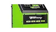 Forney 52755 Battery Charger, 6V 2A/10A, 12V 2A/10A/40A/200A Engine Starter, 13 x 13.75 x 21.75 inches