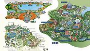 Mapped: The 50-Year Evolution of Walt Disney World
