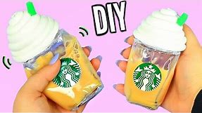 DIY Liquid Starbucks Squishy! Super Cool Liquid Squishy!