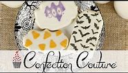 Stenciling Halloween Cookies with Royal Icing | Confection Couture