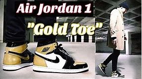 HOW TO STYLE - NIKE AIR JORDAN 1 "GOLD TOE" - ON FEET & OUTFITS