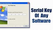 How To Find Serial Key Of Any Software (4 Best Ways)