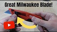 Milwaukee Slide-Out Utility Knife with General Purpose Blade Storage - Review