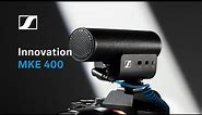 Sennheiser MKE 400 Directional Compact Shotgun Microphone | Experience the Sennheiser Difference