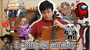 1 CELLO, 21 MUSIC MEMES