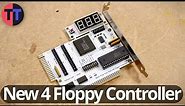 New 4 Drive Floppy Controller - TexElec Quad-Flop